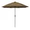 California Umbrella 9' Bronze Aluminum Market Patio Umbrella, Olefin Woven Sesame 194061337509 - alternate 1